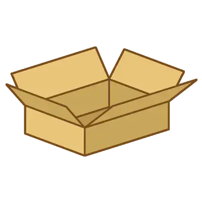 ヤッコ式・たとう式の段ボール